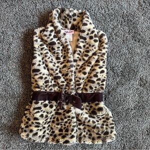 Little Lass 4T leopard print vest